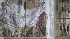 Mantegna, Santiago llevó a su Ejecución, detalle