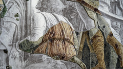 Mantegna, Santiago llevó a su Ejecución, detalle