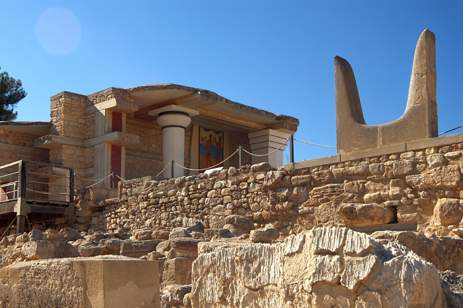 Propileo Sur, Knossos (foto: Stegop, CC BY-SA 4.0)