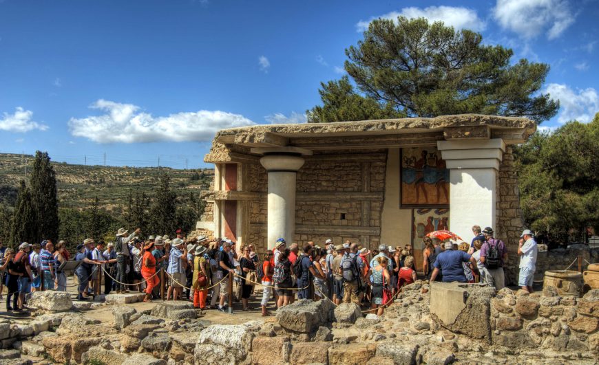Visitantes a Knossos, 2016, foto: Neil Howard, CC BY-NC 2.0