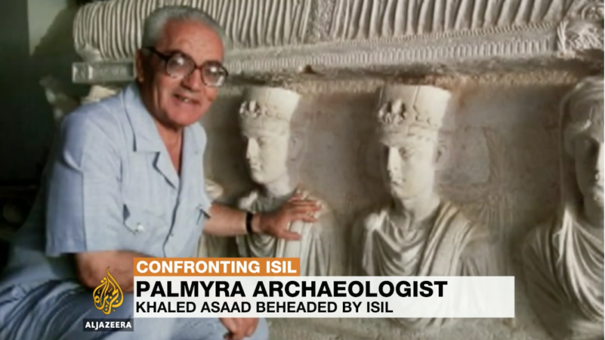 Khaled Asaad, arqueólogo y jefe de antigüedades en Palmyra