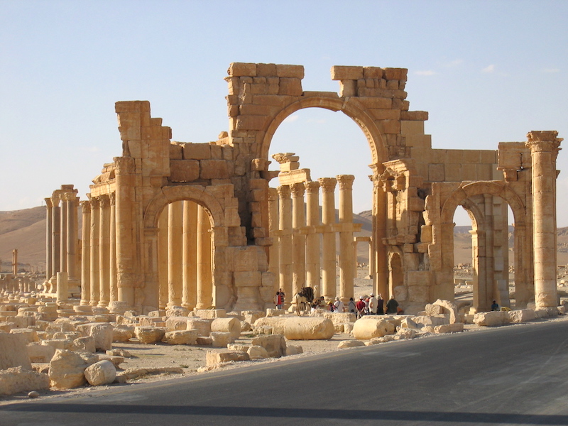 Arco monumental, Palmira (foto, CC BY-SA 2.5)
