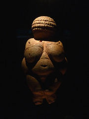Venus de Willendorf, Vista frontal