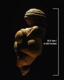 Venus of Willendorf with scale