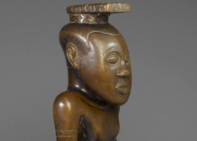 Detalle, Retrato del rey Mishe Mishyaang MamBul, c. 1760-80 (Museo de Brooklyn)