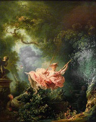 Jean-Honor&eacute; Fragonard, The Swing, oil on canvas, 1767 (Wallace Collection, London)