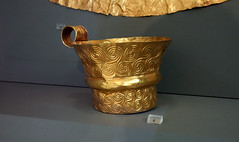 Gold cup from Grave Circle A at Mycenae, Greece