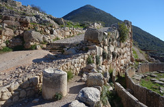 Ramp within walls, Mycenae