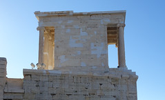 Вид на храм Афіни Ніка, 421-05 до н.е.