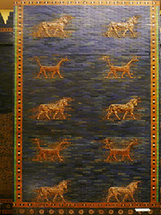 Mušuššu y Auroch, Puerta de Ishtar, Torre Izquierda, Babilonia