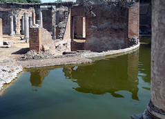 "Maritime Theater," Hadrian's Villa, view of bath beyond moat