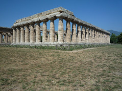 Hera I (“La Basílica”) vista oblicua