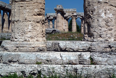 Hera I (“La Basílica”) vista interior con columnata central