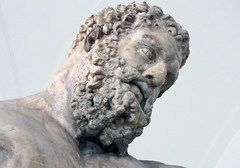 Lisippos, Farnese Hércules, cabeza