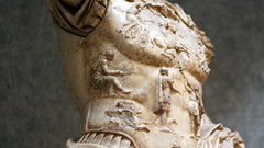 Augustus of Primaporta, detail with Hispania(?) in submission