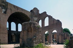 Basilica of Maxentius and Constantine, view to right