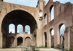 Basilica of Maxentius and Constantine, right end