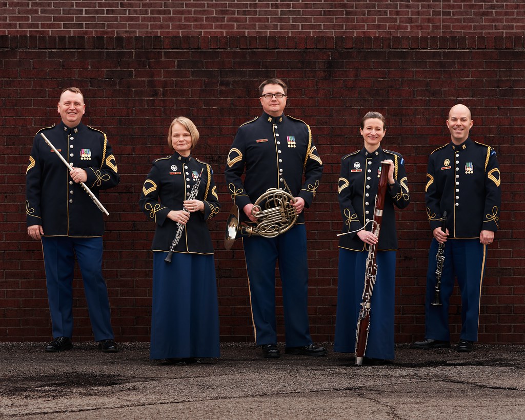 US Army Band's Woodwind Quintet.