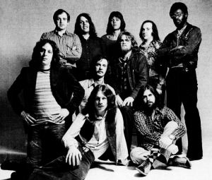 Black and white publicity photo of Blood, Sweat & Tears