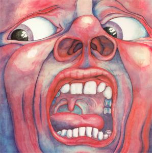 Color painting of King Crimson album art
