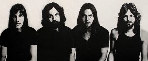 Black and white promo photo of Pink Floyd