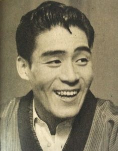 Sepia toned photo of Hachiro Kasuga.
