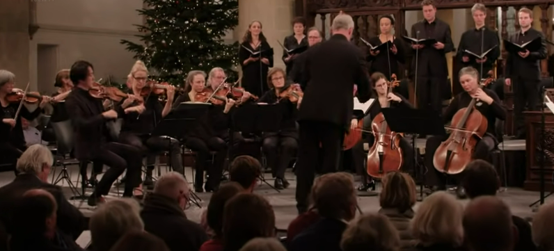 Netherlands Bach Society performs a Bach cantata