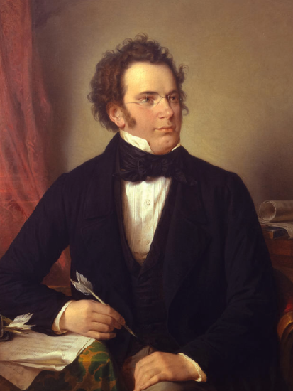 Potrait of Franz Schubert