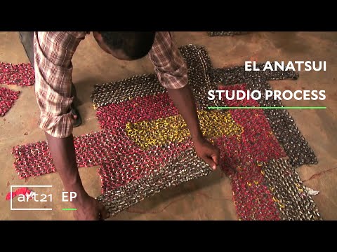 Thumbnail for the embedded element "El Anatsui: Studio Process | Art21 "Extended Play""